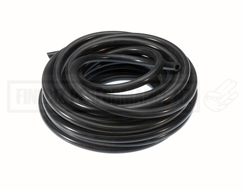 QUALITY BLACK VACUUM SILICONE HOSE - 8mm