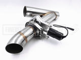 2.5" ELECTRIC VALVE EXHAUST CUTOUT - TWIN KIT