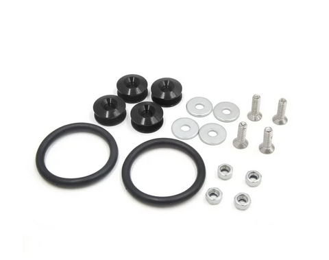 Quick Release Fasteners ideal for bumper - BLACK