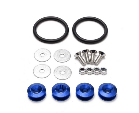 Quick Release Fasteners ideal for bumper - BLUE