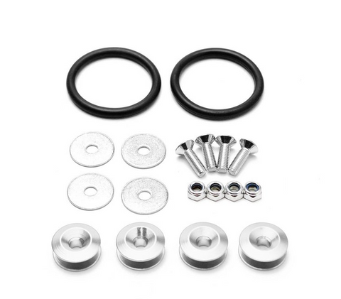 Quick Release Fasteners ideal for bumper - SILVER