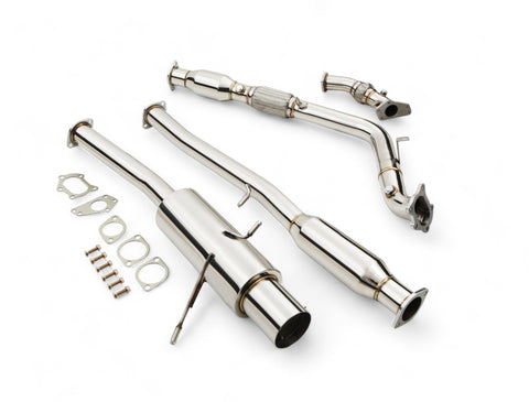 WRX & STi GDA GDB Full Exhaust from Turbo - 3" Stainless Steel 2001 To 2007