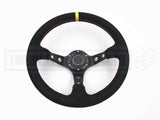 Steering Wheel Suede Deep Dish Hole 320MM