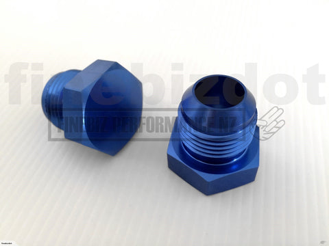 12An Male Flare Block Plug - Anodized Finish - Car Parts