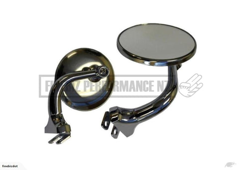 4 Round Classical Mirrors - Car Parts