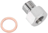 Male M12 X 1.5 To 1/8 NPT Female Adaptor - Oil Pressure Sensor Adaptor