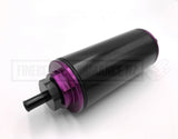 50mm High Flow Fuel Filter - 9mm Barb Fittings
