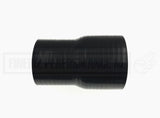 3.5" to 4" (89mm - 101mm) Straight Black Silicone Hose Reducer