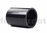 2.25" 57mm Black Straight Silicone Hose Joiner