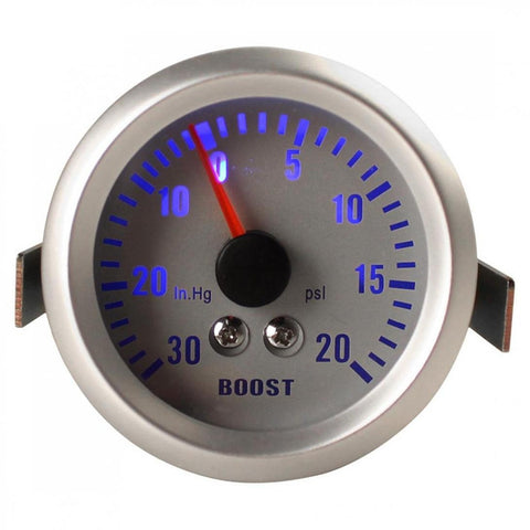 Boost Mechanical White Face 52mm Gauge (PSI)