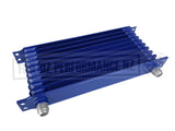10 ROW PERFORMANCE OIL COOLER - 10AN FITTINGS