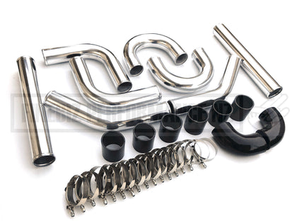 UNIVERSAL ALLOY 2.5" 63MM INTERCOOLER PIPING KIT