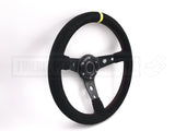 Steering Wheel - 350MM Suede Mid Dish Hole
