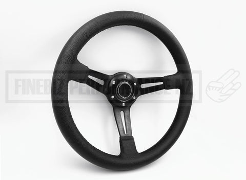 Steering Wheel - 350MM Vinyl Mid Dish Slot