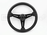 Steering Wheel - Vinyl with Black Stitching 350MM
