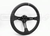 Steering Wheel 350MM Deep Dish - Premium Leather
