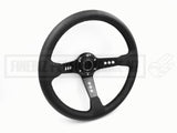 Steering Wheel 350MM Deep Dish PVC - Black Stitching