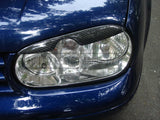 Carbon Fibre Vw Golf Mk4 Eyelids - Car Parts