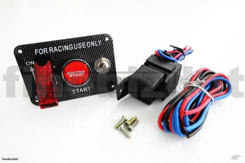 Led Ignition Switch Panel - Push Button - Car Parts