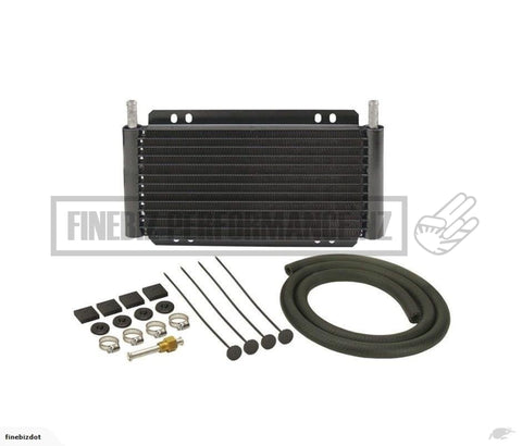 Plate & Fin 9 Row Transmission Cooler Kit - Car Parts