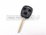 Toyota 3 Button Remote Key Shell - Car Parts