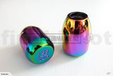 Universal Neochrome Weighted Gear Knob - 5 Speed - Car Parts